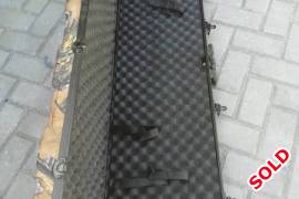 Vanguard camouflaged double rifle case, R 1,500.00