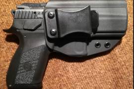 Quantum Carry Chameleon IWB Kydex Holster for sale, Quantum Carry Chameleon IWB Kydex Holster for sale. Fits CZ75 duty Gen 2. Normal selling R890.00. Selling for R700.00. Call/Whatsapp 0727866522.