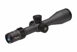 Sig Sauer Tango6 5-30X56 FFP Illuminated Reticle, -HDX optics extra-low dispersion glass (LD) combined with high transmittance glass (HT) provide industry leading light transmission and optical clarity for any situation
-LevelPlex Digital Anti-Cant System utilizes an integrated digital level with user selectable reticle cant detection at +/-0.5° or +/-1.0° sensitivity.
-MOTAC (Motion Activated Illumination) powers up when it senses motion and powers down when it does not. Provides for optimum operational safety and enhanced battery life
-Dependable waterproof (IPX-7 rated for complete immersion up to 1 meter) and fog-proof performance
-T120 Tactical Turrets with 120 clicks per rotation (12 MRAD or 30 MOA)
– LockDown Zero System on the TANGO6 features a resettable zero, zero-stop and is lockable at any location.