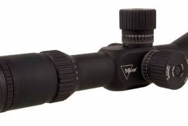 Trijicon Riflescope - 3-15x50 - Mil Duplex Reticle, The Trijicon 3-15x50 Riflescope is as rugged as the Trijicon ACOG, but with the precise adjustability that long-range shooting demands. It features an LED first focal plane reticle with ten illumination settings -- including three for night vision.


Specs:-
Magnification    3-15x
Objective Size    50mm
Weight    
1332g
Illumination Source    LED
Reticle Pattern    Duplex Reticle
Day Reticle Colour    Red
Night Reticle Colour    Red
Bindon Aiming Concept    Yes
Eye Relief    3.3 in. Constant
Exit Pupil    0.66 to 0.13 in.
Field of View    7.15° to 1.43°
Field of View @ 100 yards    37.5 to 7.5 ft.
Adjustment @ 100 yards    1/4 MOA per click
Tube Size    34mm
Housing Material    Aircraft-Grade
Focal Plane    First Focal Plane
Adjustment Range
Elevation:
120 MOA Total Travel 
Windage:
120 MOA Total Travel 
Per Revolution: 30 MOA
Waterproof    (10): Night Vision 1, Night Vision 2, Tritium Equivalent, Dusk/Dawn 2, Day 1, Day 2, Day 3, Day 4, Intense Sun
Unlimited Lifetime Warranty