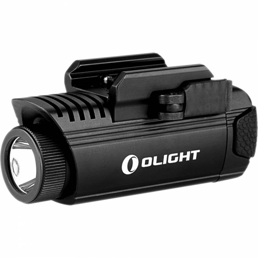 OLIGHT PL-1 2 VALKYRIE LED WEAPONLIGHT , 


Lumen
White Light: 450


Throw
106m


CD
2,800


Waterproof Rating
(IPX6)


LED
Cree XP-L CW LED


Dimensions
78mm x 31mm x 38mm


Weight
95g (excl batteries)


Compatible Batteries
CR123A / RCR123


Impact Rating
1m


Included Accessories
• Flashlight x 1 • 1600mAh CR123A Battery x 1 • 1913 Rail Mount (for 1913 Rail) x 1 • T6/T8 Socket Head Wrench x 1 • Instruction Manual •


Battery Life
• 60min



