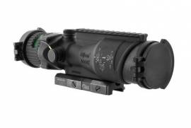 Trijicon Scope - 6x48 - ACOG Dual Illuminated Gree, The Trijicon 6x48 ACOG Scope is a Machine Gun Optic (MGO) designed specifically for the M240 weapon system. The MGO provides the shooter enhanced target identification and increased hit probability out to 1200 meters utilizing the Bullet Drop Compensator.

Specs:-
Magnification    6x
Objective Size    48mm
Bullet Drop Compensator    Yes
Weight    
44oz /w mount

Illumination Source    Fiber Optics & Tritium
Reticle Pattern    Dot w/ Target Reference System
Day Reticle Colour    Green
Night Reticle Colour    Green
Calibration    M2
Eye Relief    2.7in
Exit Pupil    8mm
Field of View    3.3º
Field of View @ 100 yards    17 ft.
Adjustment @ 100 yards    4 clicks/in
Housing Material    Forged Aluminum
 

Includes 

1 GDI Flattop Quick Release Mount
1 Brown Soft Case Pouch
1 Eyepiece Flip Cap
1 Objective Flip Cap with killFlash Anti-Reflection Device (TA97)
1 LENSPEN (TA56)
1 Lanyard Assembly for Adjuster Caps (TA107)
1 ACOG Manual
1 Warranty Card
Unlimited Lifetime Warranty