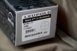 Leupold Mark 6 3-18x44mm M5B2 TMR (34mm) Rifle Sco, Leupold Mark 6 3-18x44mm Bundle w/Seekins Precision Scope Rings and Butler Creek Flip Open

Scope Covers

Mark 6 3-18x44mm M5B2 TMR  
M5B2 Dial System
Tactical Milling Reticle (TMR) Reticle
Black Matte Finish
Parallax: None
Weight: 23.6 oz