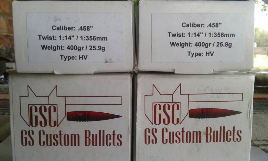 400gr Bullet Heads, 100 x .458 Bullet Heads