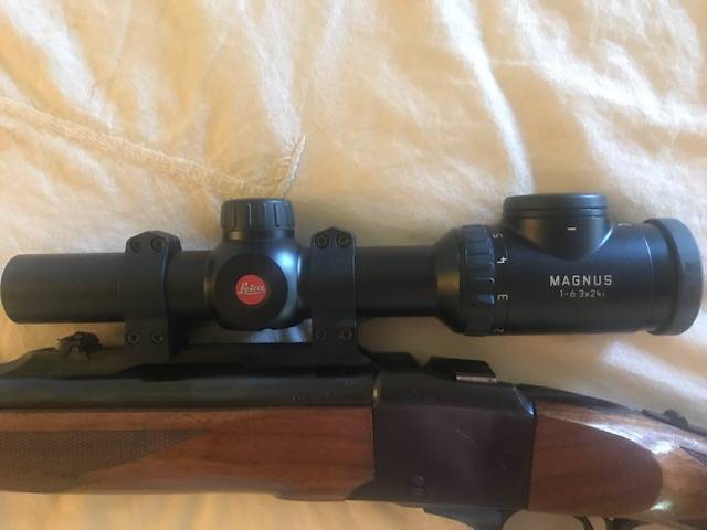 Leica DGS scope, DGS Scope, with illuminated red dot. 