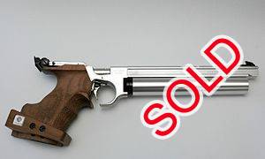 Steyr LP10 Match Grade Air Pistol, The Steyr LP 10 is a single shot 4.5 mm (0.177 in) calibre pre-charged pneumatic air pistol designed for the 10 metre air pistol ISSF shooting events.
The pistol has hardly been used and is in excellent condition.