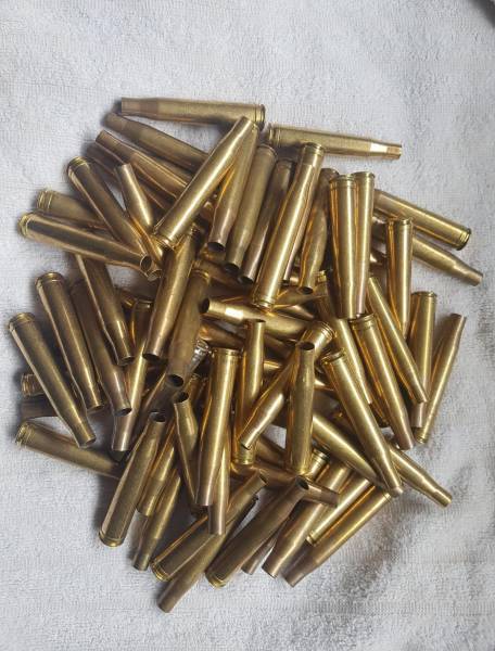 .300 H&H brass, .300 H&H brass once fired with mixed headstamps, mostly PMP. Have been cleaned but not deprimed and wet tumbled.  75 cases × R10= R750. Available for collection or delivery via Postnet
