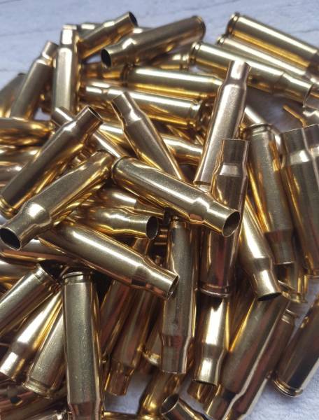308 brass, .308 once fired brass for sale. Cases have been deprimed and wet  tumbled with pins. 1000 cases available @ R3 each. They are available for  collection or delivery via postnet.