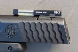Meprolight ft Bullseye S&W M&P sight, Meprolight ft Bullseye S&W M&P sight
 
Demo model for sale
Fits all M&P 1.0 models except shield.
Incredible sight combining red dot, fibre optic and tritium tech into one sight.

Priced to sell
R2400 neg

Contact shazaad
0832566884
