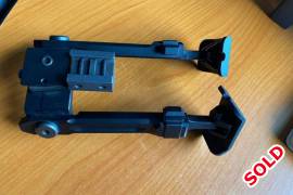 Fort Meier bipod , Made in Germany very solid and sturdy attaches to picatinny. 