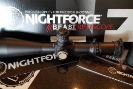 Nightforce BEAST F1 C450 Rifle Scope, Nightforce has unleashed the B.E.A.S.T. and it truly is the Best Example of Advanced Scope Technology! A product of the most skilled engineers in
the industry, tasked to create a scope that seemed to be impossible to fathom. The B.E.A.S.T. was not to cut corners or settle for 
