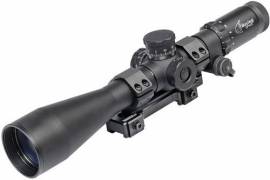 Bering Optics 5-20x56 Sniper Tactical Riflescope, Bering Optics 5-20x56 Sniper Tactical Riflescope (TMR Illuminated Reticle, Matte Black)
TMR Illuminated Reticle, 1st Focal Plane
34mm Maintube Diameter
0.1-Mil Impact Point Correction
10-Mil Windage/32-Mil Elevation
Exposed, Finger-Operated Turrets
7005-Т6 Aluminum Alloy Housing
Low-Distortion Optics
Nitrogen-Filled, Waterproof & Fogproof
Powered by One AA Battery
Anti-Canting Sensor
AA Battery
2 x Lens Caps
Carry Pouch
Allen Key
Lens Tissue
Lifetime Warranty
 