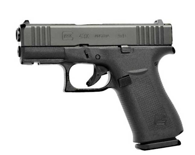 Glock 43X Black, with Rail, New stock has landed!