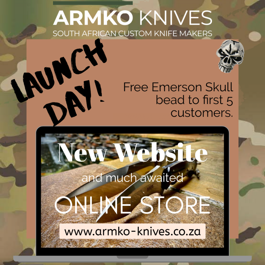 Armko-Knives , Armko-Knives 
Custom knife makers as well as Stockists of high quality production knives and gear: 

•Maxpedition 

•Spyderco

•Kershaw 

• Hogue

• Cold Steel

• Boker

• CRKT

• Emerson



https://www.armko-knives.co.za/shop/



_________________________________

All products listed are brand new, Genuine and not knockoffs.

Stocks are limited

Prices are subject to change.

Shipping is available nationwide and not included.

If you are looking for a specific product or would like a quote, feel free to contact.



Abdullah: 

Cell - 073 212 1362 

Email - ahm@armko-knives.co.za 


