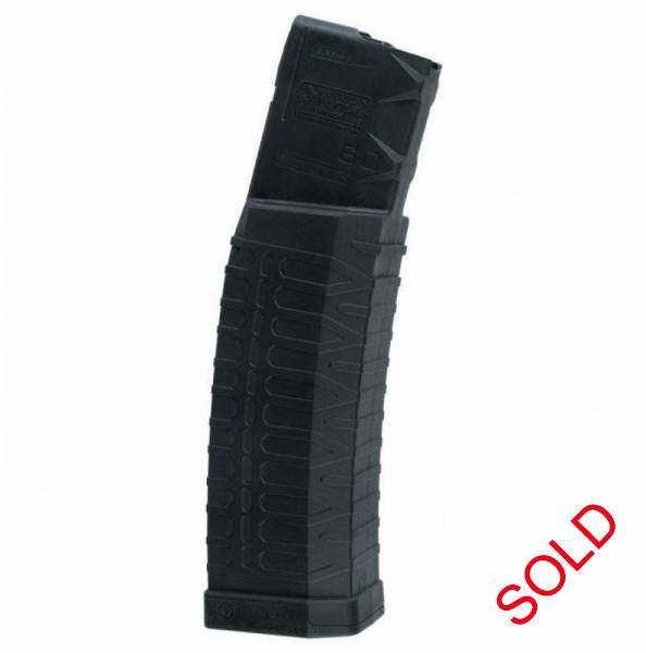 Schmeisser S60 60 Round AR15, THE NEW GERMAN-MADE SCHMEISSER 60-ROUND AR-15 MAGAZINE FEEDS FROM A QUAD-STACK INTO A DOUBLE-STACK.