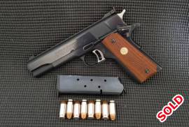 Colt Gold Cup National Match, Colt Gold Cup National Match in original box
Previous owner maybe shot a box of ammo with it - I have not shot it once!
It is a safe queen and absolutely mint
Buyer pays storage
Whatsapp Only