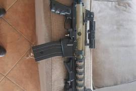 Milsig A2, 1x Milsig A2 Custom
1x Milsig CQC Custom
1x Milsig k series
Too many extras to mention. 
