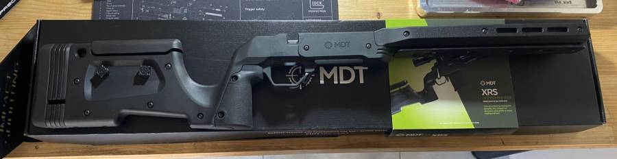 MDT XRS chassis for Remington 700 SA, Used once 