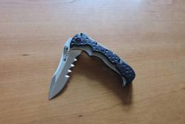CRKT Mini My Tighe Silver with Serrations, .