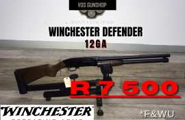 WINCHESTER DEFENDER 12GA , R 7,500.00