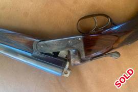 Hollis 375fl. Double rifle for sale, Holis 375fl. Double rifle for sale, 70%cc, cased, with ammo dies cases. 