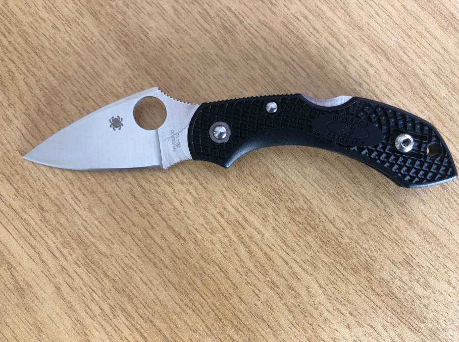 SPYDERCO DRAGONFLY - EXCELLENT CONDITION, Spyderco Dragonfly in VG10 for sale. Knife has been used but is still in excellent condition, as should be evident from the photographs. I'll cover the shipping cost. 
