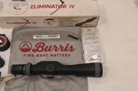 Burris Eliminator 4, Once mounted new Burris Eliminator 4 laser rangefinder rifle scope.