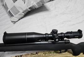 Hawke Frontier FFP Rifle Scope, Hawke Frontier FFP 4-20x50 mrad for sale and been to the range twice. No issues, in mint condition, mounted on a 308. 