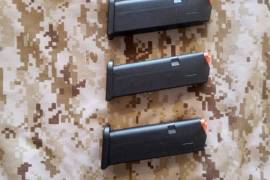 5 x new Glock 48 / 43X Original 10 shot magazines, 5 X new Glock 48 / 43X original 10 shot magazines, R500 each plus courier costs. 

Price not negotiable. 
WhatsApp or Email.