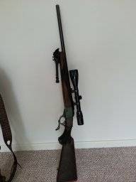 Ruger 1 Sh, Ruger 1 Shot .223 with bull barrel - great for younger people almost no recoil - bipod included