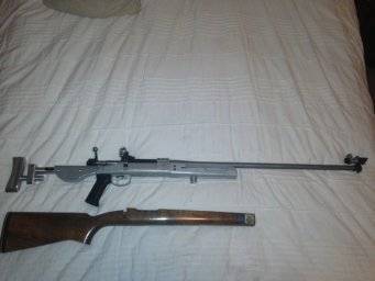 mnr, 308 Bisley rifle. RSA Action with a 30'' Tobler Barrel. Included a bisley aluminium stock and a Musgrave stock. Bisley open sights not included.
