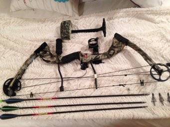 Stunning P, PSE Stinger Compound bow for sale

Great condition, shot about 100 arrows with it - selling it as I just don't get to use it enough. 

Custom Setup 

70 pounds
28-30 draw length
Cobra trigger (my best trigger by far)
5 pin sight
drop away arrow rest
String Vibration arrester 
Stabiliser
String Silencers 
Arrows
Hunting tips (some have not been used)
Bird hunting tips
Quiver
Bow bag