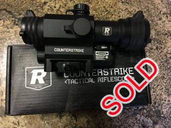 Red Dot Re, REDFIELD COUNTERSTRIKE RED DOT MOUNTS ARE INTEGRATED RED AND GREEN DOT WITH LAZER IN NEW CONDITION