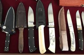 Wanted , Wanted:
Collector is looking for old knives like Puma Germany, Kershaw Japan (not China) and also by early SA makers like Chris Reeve, Angus Arbuckle (ARA) Owen Wood, Peter Bauchop and others.
Puma knives such as White Hunter, Bowie, Hunters Companion, folders and others. Premium paid for those in original boxes, but will consider anything and any condition.
Also looking for Kershaw knives made in Japan such as 1050, 1056, 1034, 1070, and boot knives such as Trooper and Special Agent. Also folding Kershaws with Japan or Kai on blade.
Private collector, always buying old knives, bayonets and collections. Willing to purchase, or can trade for other knives.
Other brands interested in are Al Mar, Chris Reeve, Arbuckle, Owen Wood, Piet Grey, Bosman, and any early SA makers.
Give me a call and let me know what you have. Fair prices paid, trades also done and always happy to just chat knives. I will consider purchasing entire collections too.