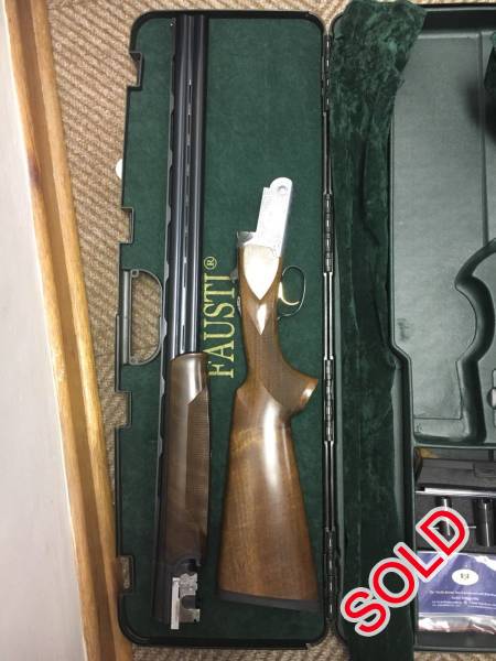 Fausti Alb, Fausti Albion 12 ga over/under shot gun for sale.
Amost New, it has not shot many rounds.
Reson for selling is i dont use it and need the licence.
R19 000.00 neg
0726267504
can whatsapp me for detailed photos.
 