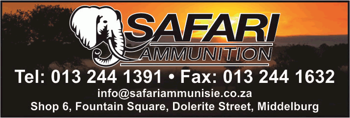 Gun Shops, Safari Ammunition , South Africa, Middelburg, Mpumalanga
