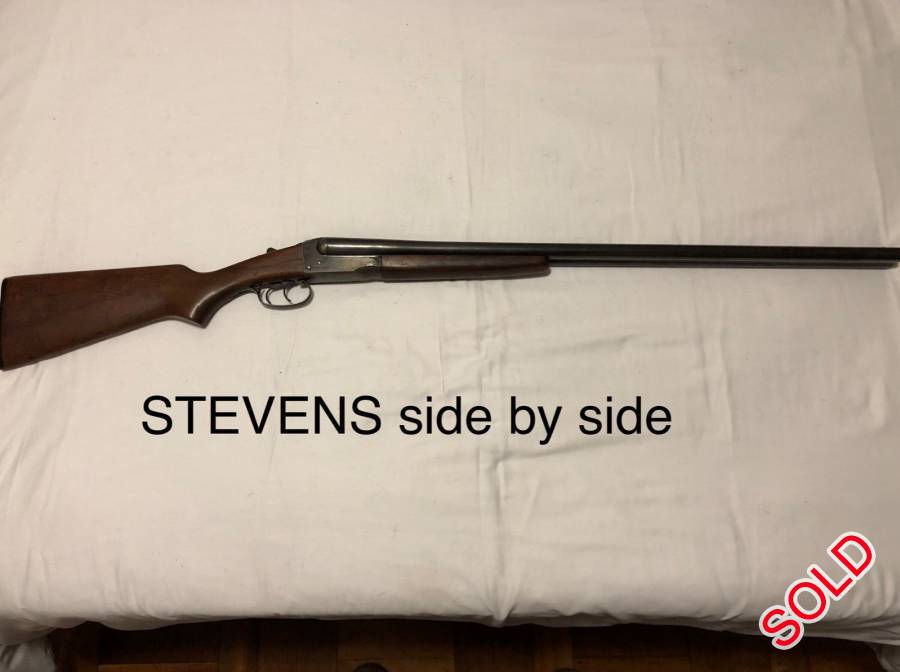 Stevens , Stevens side by side, well looked after and in good condition! R6000, 0823419555