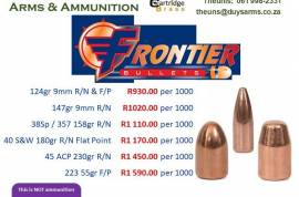 Bullets, Frontier CMJ Bullets