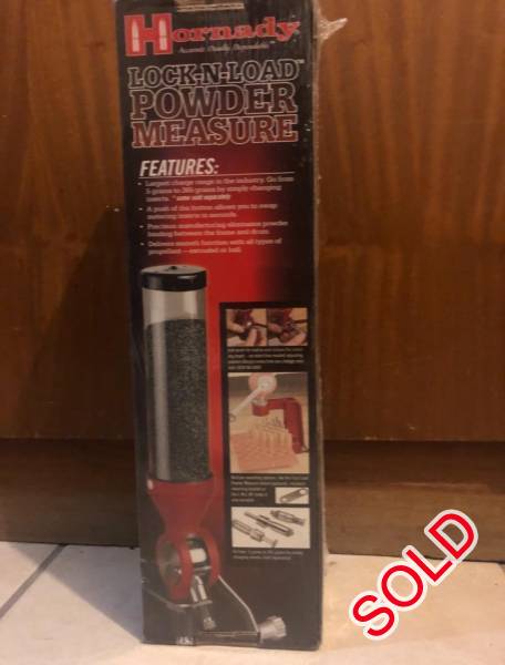 Reloading Equipment, Hi, 

I have the following reloading items for sale: 

1.Lyman Crusher press
2. Hornady hand priming tool (Still in original packaging) 
3. Hornady powdee measure (Still in original packaging)