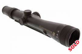 Rangefinder Riflescope, Hardly used.  As good as new.