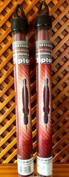 Tipton Carbon Fibre Cleaning Rods, Carbon Fibre cleaning rods for your handguns; these are the best quality rods available. 2 rods can clean from .22 up to .45.