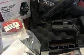 GLOCK 17 GEN 4 + RIG SET , Are you thinking starting practical shooting?ipsc combo deal brand new glock 17 gen4 with CR speed holster with 3magzine pouch’s belt size 36 & impact electronic earmuffs.
