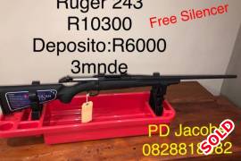Ruger American 22/250Rem, Ruger American 
22/250Rem
R6000 Deposit
3months pay
Brand new
PD Jacobs
0828818982