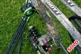 hoyt ignite compound bow, hoyt ignite compound bow RH, Hoyt Ignite compound bow in excellent condition, 15-70 lbs draw weight and 19-30