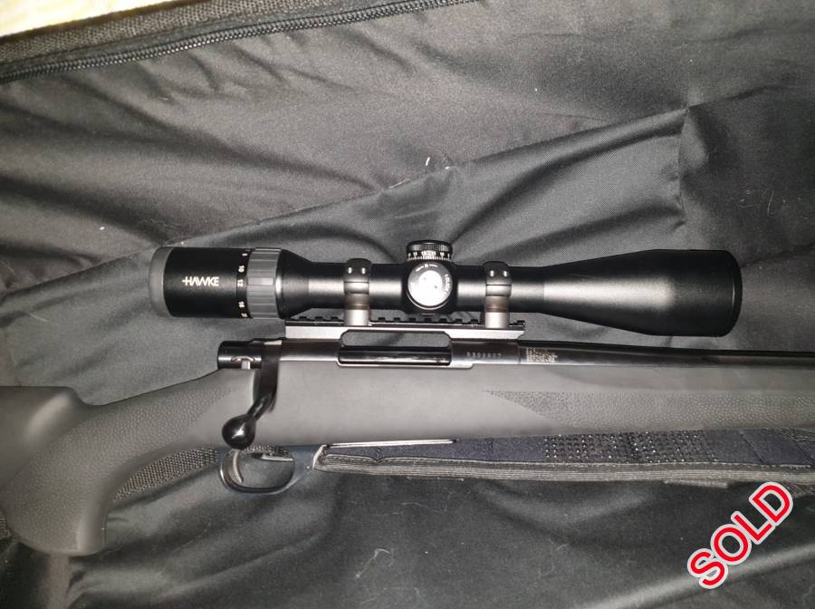 Hawke Endurance WA SF 6-24X50, Basically brand new, only used on 2 occasions, firing a total of about 30 shots and is still in perfect condition, only looking to sell so that I can get a FFP scope for long range shooting, and will certainly be staying with Hawke. Awesome scope with clear glass and very bright. Hawke scopes also have I life time warranty if original receipt is available, which I will include. The reticle is designed for 223/308 with POI out to 700 yards. Can also be used with X-act app for different conditions. Also comes with sun shade, bikini cover and low profile, resettable, locking tactical turrets and illuminated reticle with 6 levels of brightness. Rings not included.