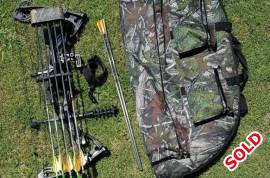 hoyt rampage xt RH, Hoyt Rampage XT compound bow in excellent condition. 60-70lbs draw weight, 27-30