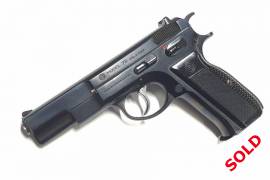 CZ 75 FOR SALE, CZ 75 'Pre-B' model, 9mmP semi-automatic pistol for sale from dealer.

For more information and to make an enquiry on this firearm, please go to this link:
http://theguntrove.co.za/browse-firearms/cz-75/

The Gun Trove
www.theguntrove.co.za