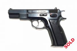 CZ 75 FOR SALE, CZ 75 'Pre-B' model, 9mmP semi-automatic pistol for sale from dealer.

For more information and to make an enquiry on this firearm, please go to this link:
http://theguntrove.co.za/browse-firearms/cz-75/

The Gun Trove
www.theguntrove.co.za