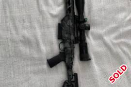Warrior gen 5 howa LA, Howa long action warrior gen5 chassis custom ceracoated basically brand new rifle only shot 20rounds with it on the rifle and has a magpul grip on