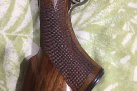 Double Barrel side by side , Made in the USA twin barrel 12 gauge shotgun.
Made by Iver Johnson. Left Barrel firing pin spring needs replacement.

Good overall condition. Oiled regularly.

owner emigrating 
